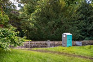 porta potty outdoor